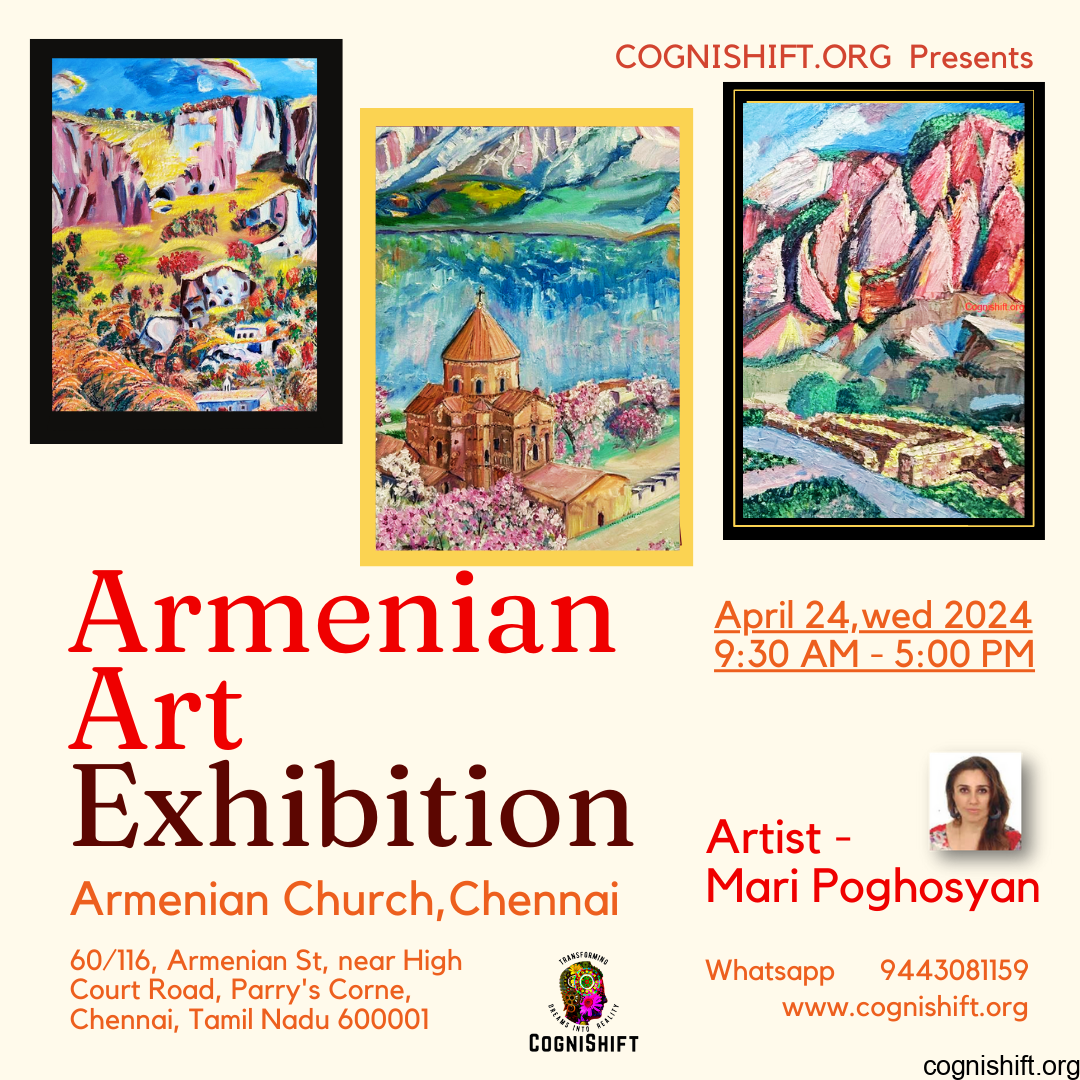 Armenian Art Exhibition at Armenian Church,Chennai