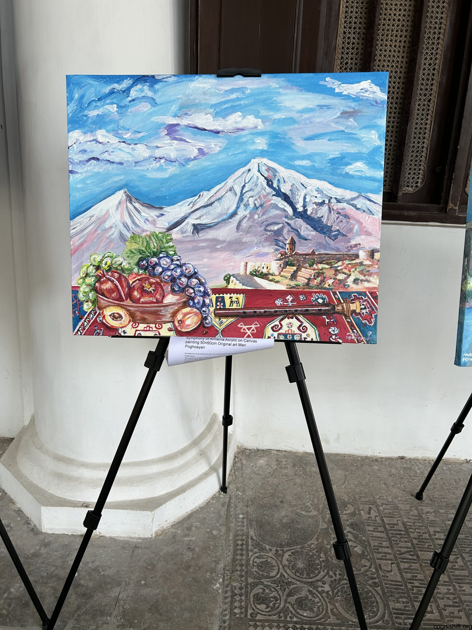 Symphony of Armenia Acrylic on Canvas painting - Image 2